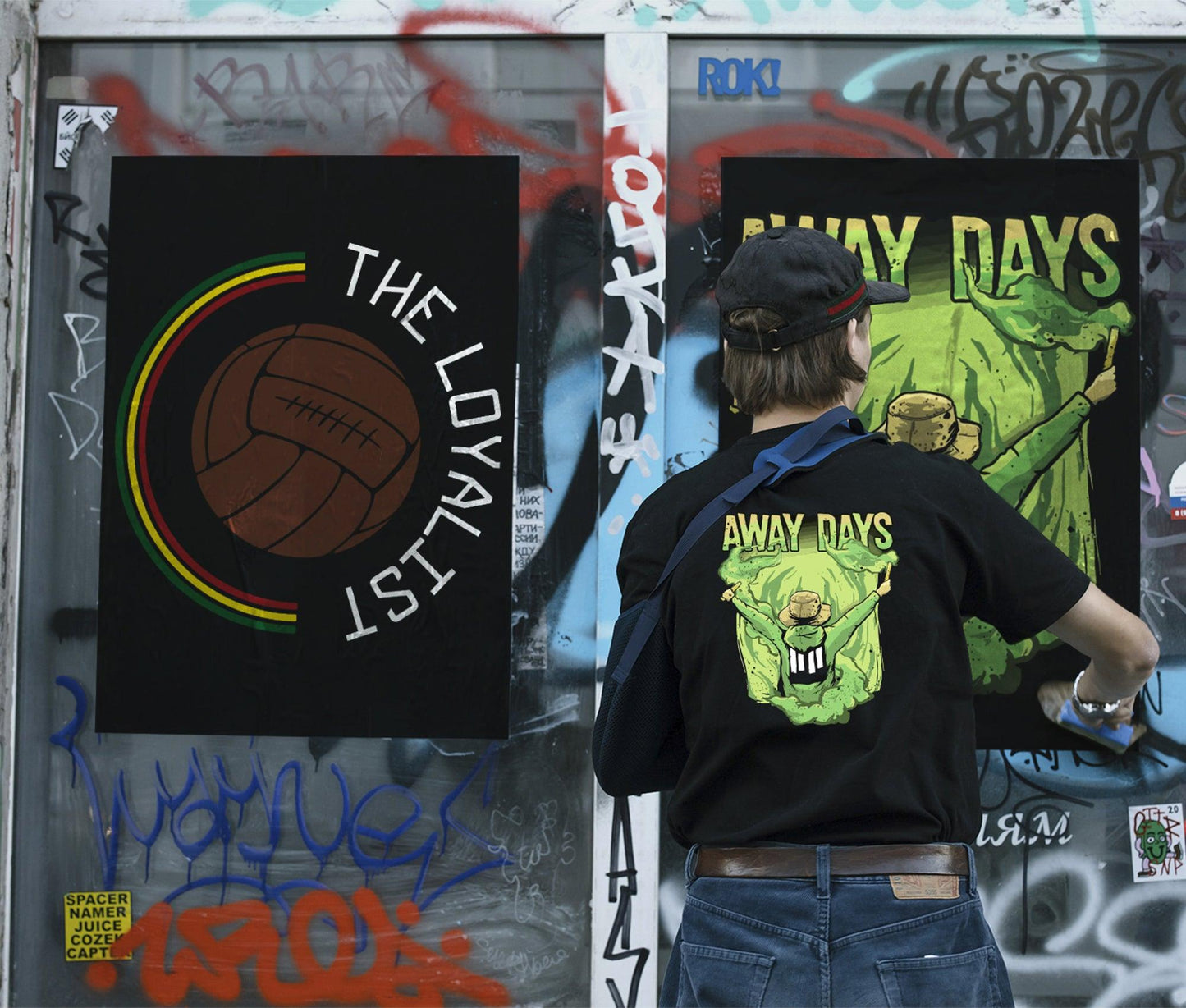 T-shirt Away days THE LOYALIST