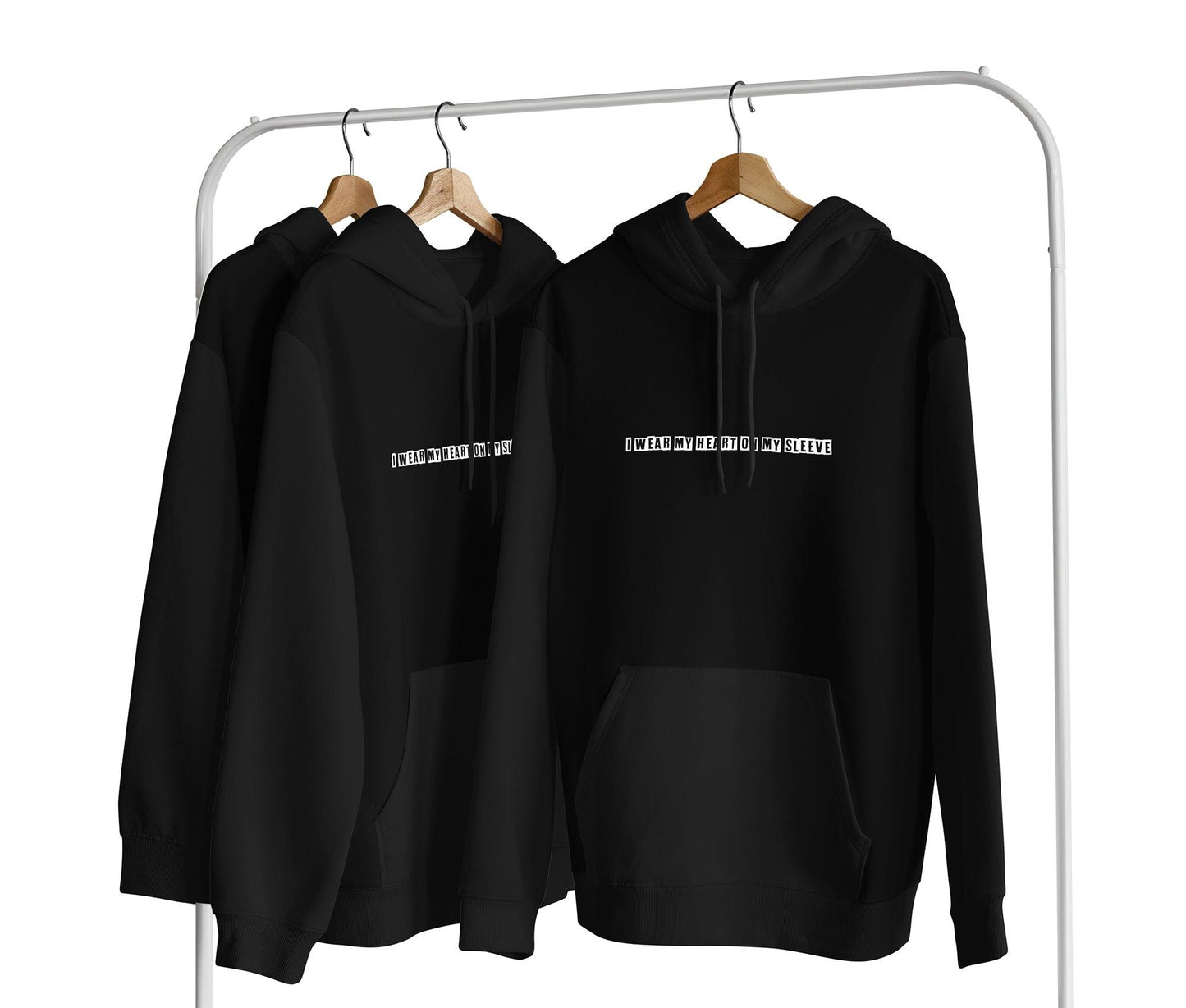 Hoodie I wear my heart on my sleeve THE LOYALIST
