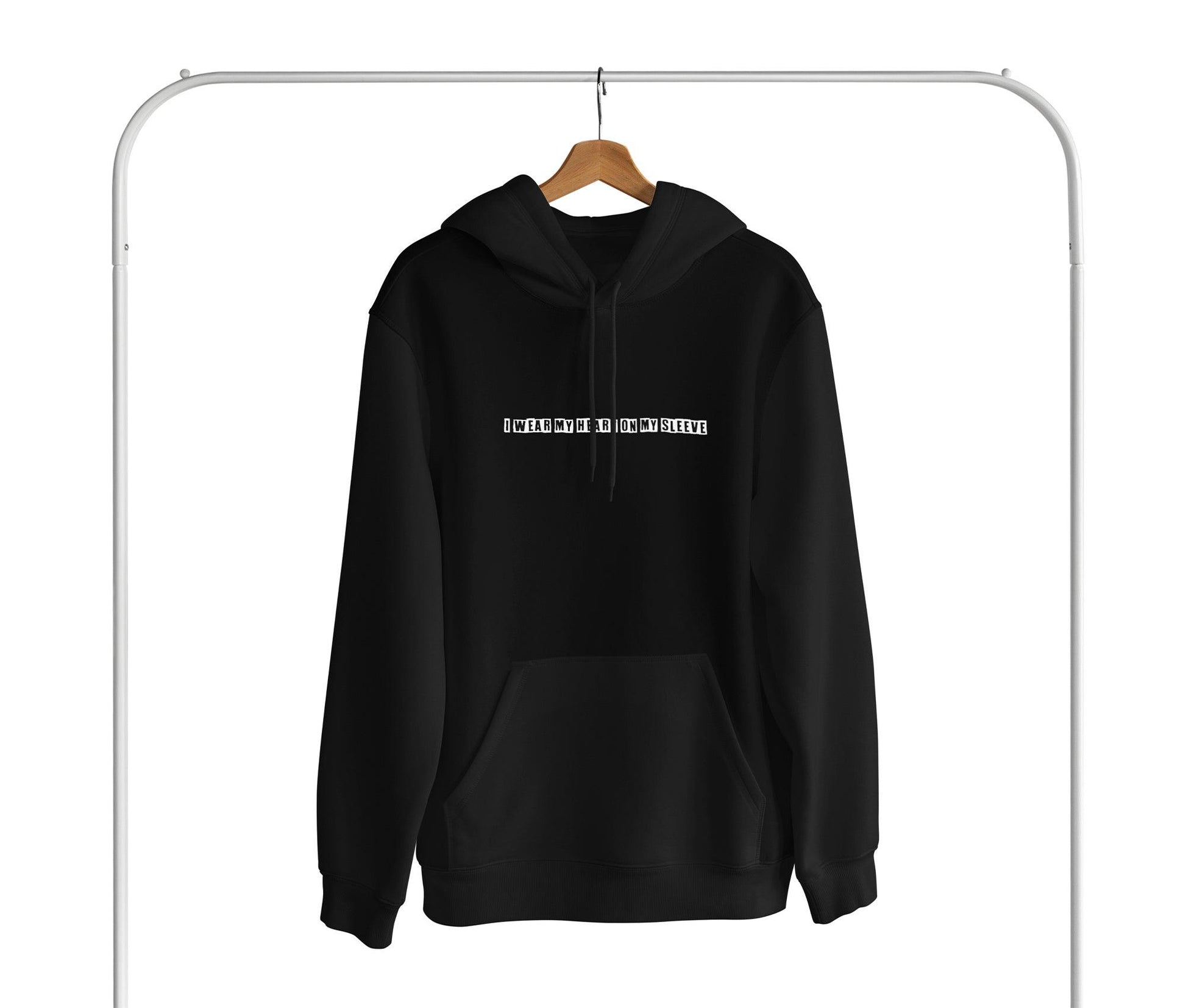 Hoodie I wear my heart on my sleeve THE LOYALIST