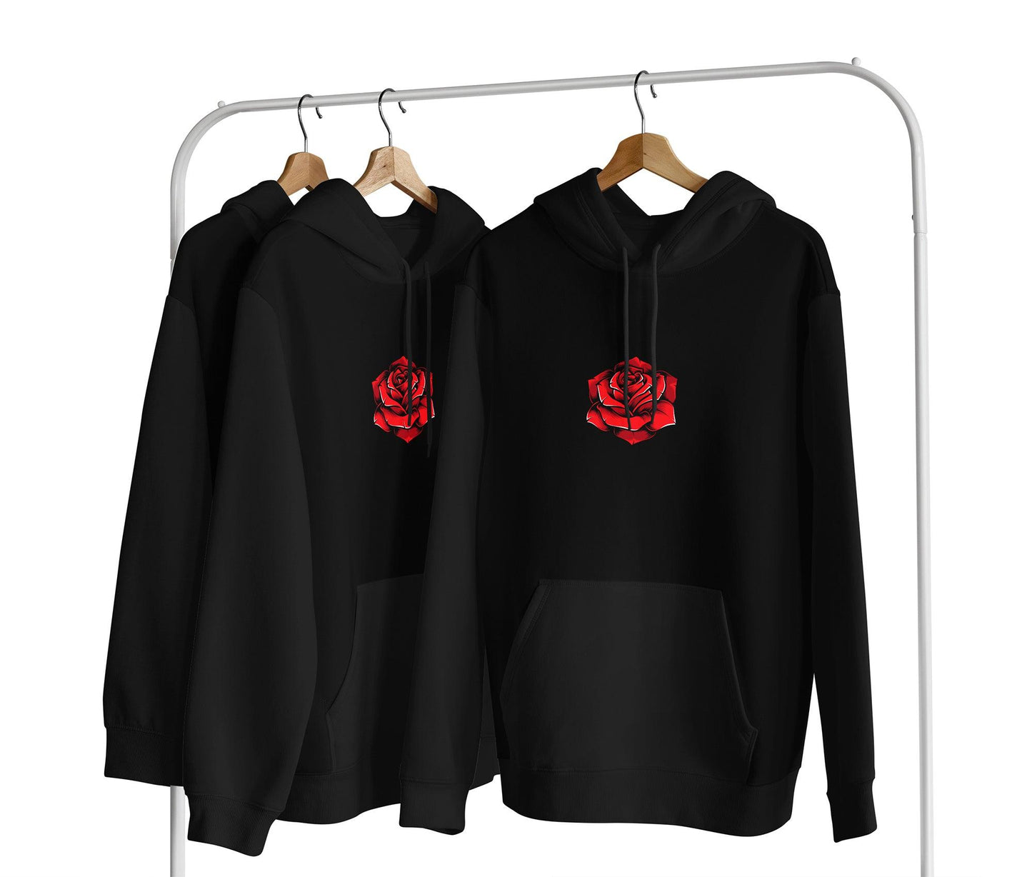 Hoodie Flowers rose THE LOYALIST