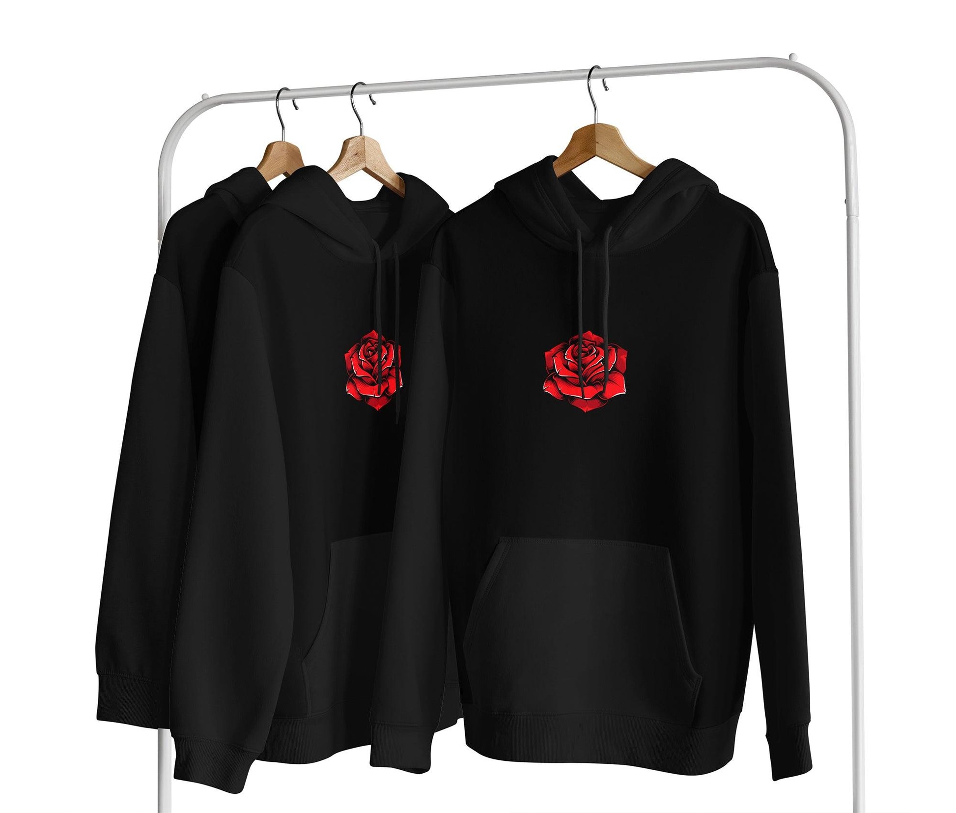 Hoodie Flowers rose THE LOYALIST