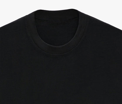 T-shirt Over size Black "Coeur" THE LOYALIST