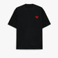 T-shirt Over size Black "Coeur" THE LOYALIST